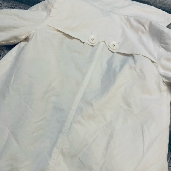 Off-white Ladies Lab Style Pea Coat - Picture 8 of 11